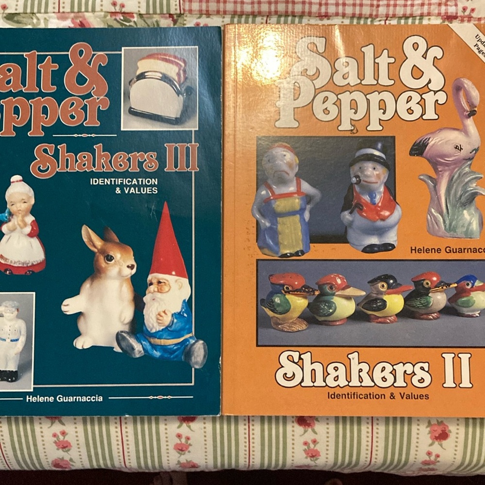 Salt and pepper, shakers, volume two and three identification and values